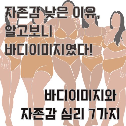 나의 몸을 바라보는 마음과 자존감에 대하여 글을 소개합니다.